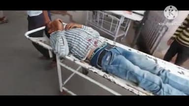 फिरोज़ाबाद: थाना दक्षिण क्षेत्र लालउ रोड पर सड़क हादसे में बाइक सवार युवक हुआ घायल