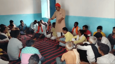 टनकुप्पा: टनकुप्पा बाजार में हुई शुक्रवार की बैठक में नये टनकुप्पा प्रखंड भाजपा अध्यक्ष गजेन्द्र प्रताप सिंह का हुआ स्वागत