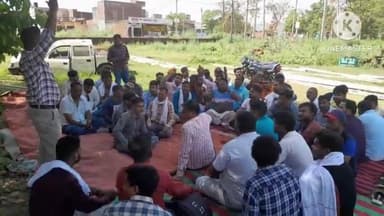 जगाधरी: बिलासपुर में वेतन ना मिलने पर बिजली कर्मचारियों ने काम का बहिष्कार कर की सरकार विरोधी नारेबाजी