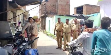 बिसौली: तहसील क्षेत्र बिसौली में पुलिस की कड़ी सुरक्षा के बीच ईद से 1 दिन पहले अलविदा की नमाज अदा की गई