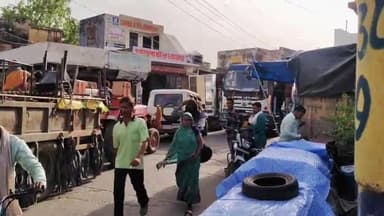 लक्ष्मणगढ़: कस्बे में ईद, परशुराम जयंती व सावे में शादियों के चलते दिनभर बने रहे जाम के हालत, लोग हुए परेशान