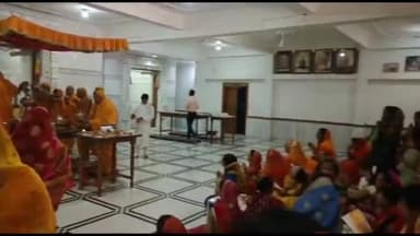 हज़ारीबाग: स्थानीय दिगंबर जैन समाज ने दिगंबर जैन मंदिर में आज अक्षय तृतीया पारणा महोत्सव मनाया