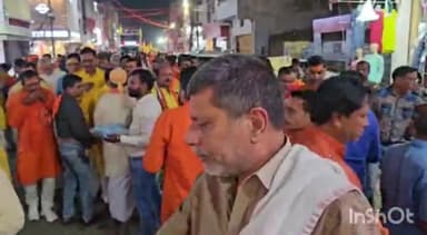 जगदलपुर: परशुराम जन्मोत्सव पर ब्राह्मण समाज ने दंतेश्वरी मंदिर से निकाली शोभायात्रा ,जगह जगह स्वागत...