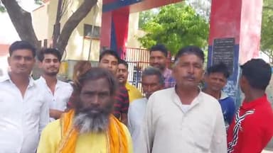 जलेसर: उडेरी आश्रम से गेहूं चोरी होने की महंत ने दी जानकारी पुलिस से की गई शिकायत.