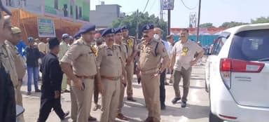 बरेली: एडीजी और आईजी ने ईद के मौके पर बाकरगंज ईदगाह पर पहुंचकर देखी सुरक्षा व्यवस्था