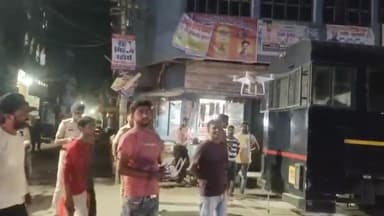बिहार: सुरक्षा के मद्देनजर जिला प्रशासन अलर्ट, ड्रोन के माध्यम से हो रही है शहर की निगरानी