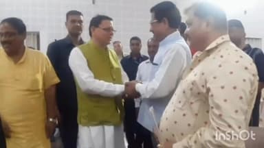 देहरादून: देहरादून शहर की बिगड़ी व्यवस्था को लेकर सीएम धामी से मिले सूर्यकांत धस्माना