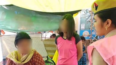 अनूपशहर: मिशन शक्ति अभियान अंतर्गत अनूपशहर में एंटी रोमियो टीम द्वारा छात्राओं व महिलाओं को हेल्पलाइन नंबर देकर किया गया जागरूक