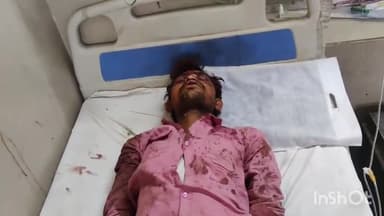 लाडपुरा: इंदरगढ़ रेलवे स्टेशन के निकट 2 मोटरसाइकिलों की टक्कर में एक युवक गंभीर घायल