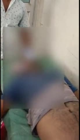 बहराइच: कटरा के पास अनियंत्रित होकर पलटी बाइक, हादसे में बाइक सवार बालक व व्यक्ति हुआ घायल