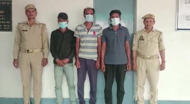 हापुड़: थाना देहात पुलिस ने विभिन्न स्थानों से न्यायालय से जारी 3 वारंटियों को गिरफ्तार कर की वैधानिक कार्रवाई