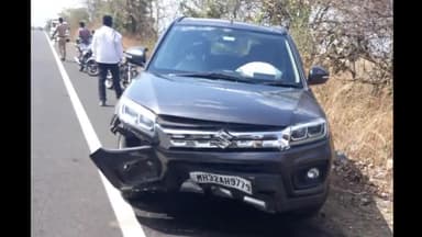 समुद्रपूर: हिरडी फाट्यावर दुचाकीची कारला धडक, दुचाकीचालकाचा मृत्यू