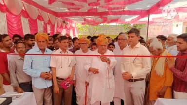 बसेड़ी: जारगा में महंगाई राहत शिविर एवं प्रशासन गांवों के संग अभियान का बसेड़ी विधायक बैरवा ने किया शुभारंभ