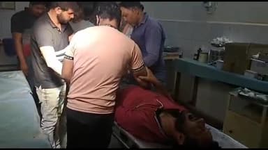 शिवपुरी नगर: शक्तिपुरम खुडा बस्ती में बिजली के खंभे से टकराई बाइक, युवक हुआ घायल