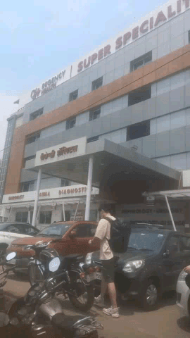 Regency Hospital ke samne avaidh parking Ke Chalte Lag Rahi Bhari#public_rajgarh