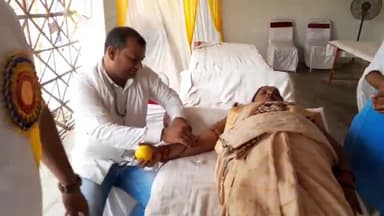 बेगूसराय: शाहपुर में निरंकारी समाज द्वारा रक्तदान शिविर आयोजित किया गया, बेगूसराय विधायक कुंदन कुमार ने किया उद्घाटन