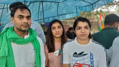 जंतर मंतर दिल्ली,देश के पहलवानों के सवाल गम्भीर ? अब तक भी कोई निर्णय नहीं। देश की सबसे बड़ी समस्या का पहलवानो द्वारा विरोध।