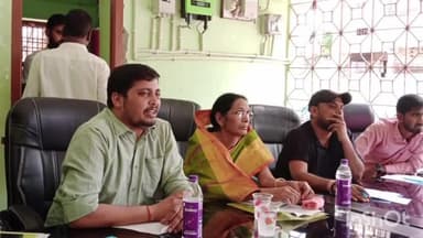 मानसी: मानसी नगर पंचायत भवन में बैठक का हुआ आयोजन