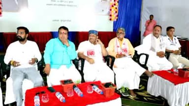 होशंगाबाद नगर: नर्मदा पुरम शहर के नर्मदा महाविद्यालय में आजादी के अमृत महोत्सव के अंतर्गत जी-20 संगोष्ठी कार्यक्रम हुआ आयोजन