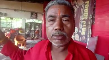 बलरामपुर: बलरामपुर के हनुमानगढ़ी मंदिर पर जाली काटकर हुई चोरी के संबंध में मंदिर पुजारी रामदुलारे ने दी जानकारी