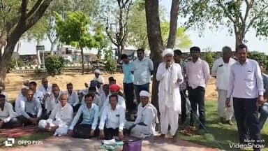 रानीवाड़ा: सरस डेयरी के किसानों ने रानीवाडा में अपनी मांगों को लेकर किया धरना प्रदर्शन