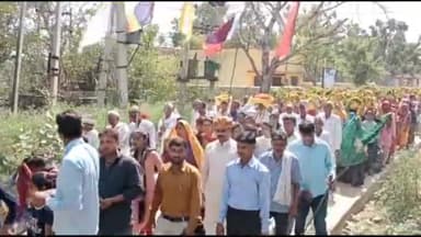 लक्ष्मणगढ़: बहाली में श्रीमद्भागवत कथा शुरू होने से पूर्व निकाली गई मंगल कलश यात्रा