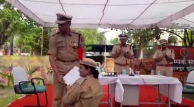 गिर्वा: तीन दिवसीय उदयपुर प्रवास पर पहुंचे एडीजी बीजू जॉर्ज जोसेफ ने पुलिस लाइन में अधिकारियों की ली बैठक