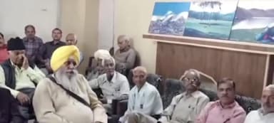 नगरोटा सूरियां: पेंशनर्स को डीए देने पर पेंशनर संघ ने नगरोटा सूरियां में जताया मुख्यमंत्री का आभार