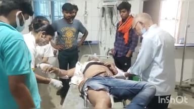 आरा: भगवानपुर के समीप बाइक और स्कूल के मैजिक वाहन में हुई टक्कर, आरा सदर अस्पताल से घायल बाइक सवार को किया गया पटना रेफर