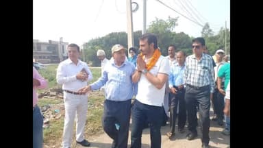 जगाधरी: ₹27 लाख से बनने वाले सेक्टर 18 पार्ट 2 के पार्क का BJP युवा मोर्चा के उपाध्यक्ष निश्चल चौधरी ने किया शुभारंभ