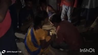 मिहींपुरवा: कहारनपुरवा के पास बाइक के सामने अचानक आया आवारा मवेशी,बाइक पर सवार पति-पत्नी हुए घायल॥