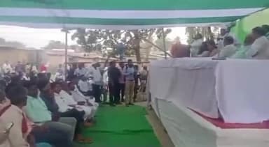 बोखड़ा: ग्रामीण विकास मंत्री श्रवण कुमार ने महुआ गाछी में गांधी स्मारक का किया उद्घाटन