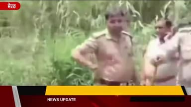 मेरठ: मिर्जापुर गांव के जंगलों में आबकारी विभाग की टीम ने हजारों लीटर लहन और कच्ची शराब को किया नष्ट