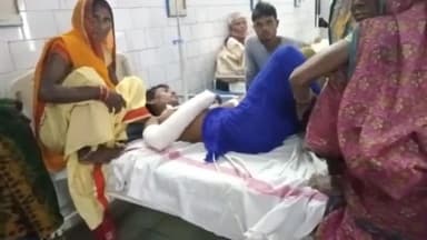 पन्ना: बड़ी देवी मंदिर के पास छत की तराई करते समय गिरा 38 वर्षीय मजदूर जिला अस्पताल में उपचार जारी।