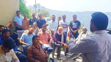 मोरनी: एफपीओ से जुड़े किसानों को योजनाओं का लाभ देने के लिए धामण गांव में बागवानी विभाग द्वारा किया गया जागरूक