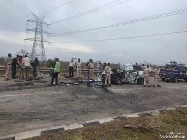 जयसिंहपुर: महिलो आशापुर निवासी युवक समेत चार दोस्तों की कोटा-चित्तौड़गढ़ NH-27 पर मांडना गांव के पास सड़क हादसे में हुई मौत