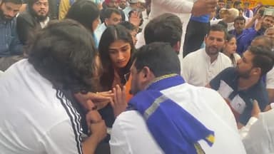 हम संविधान को मानने वाले लोग है चाहे जो हो जायें बहन बेटी की रक्षा में सबसे आगे खड़े होंगे !! 
जहाँ जहाँ अन्याय होगा वहाँ चंद्र शेखर आज़ाद होगा । 
@bhimarmychief 
#Arrest_BrijBhushan_Now