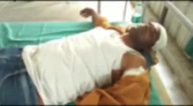 दरभंगा: दरभंगा सदर थाना के खरवा  में जमीन विवाद में एक व्यक्ति गंभीर रूप से घायल dmch भर्ती