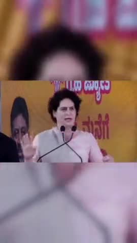 कर्नाटक चुनाव में प्रियंका गांधी का मोदी जी पर पलटवार