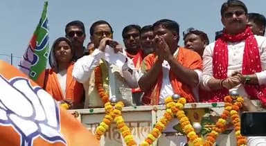 #भोजपुरी #अभिनेता #निरहुआ ने रोड शो कर #भाजपा #प्रत्याशियो को #जिताने की किया #अपील