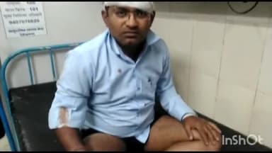 देवेंद्रनगर: सलेहा रोड स्थित राणा पेट्रोल पंप के पास दो बाइक की टक्कर में 2 लोग हुए घायल