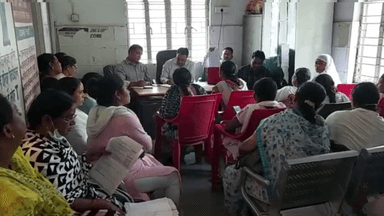 टनकुप्पा: PHC टनकुप्पा में ANM की हुई बैठक में दिव्यांगता शिविर की सफलता को लेकर की गई चर्चा