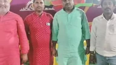 तुरकौलिया: शंकरसरैया दक्षिणीपंचायत निवासी ओमप्रकाश सिंह के पुत्री के शादी समारोह में सामिल हुए विधानसभा संयोजक कुन्दन कुमार