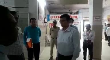 होशंगाबाद नगर: ज़िला अस्पताल में स्वास्थ्य सेवाओं का कलेक्टर श्री सिंह ने लिया जायजा, बेहतर व्यवस्था सुनिश्चित करने के दिए निर्देश