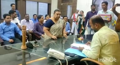 जगदलपुर: कलेक्टर विजय दयाराम ने जगदलपुर पहुंचकर पदभार ग्रहण किया