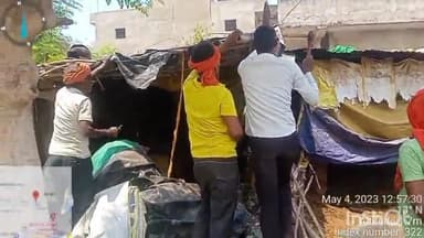 आरा: नवादा थाना क्षेत्र के विभिन्न इलाकों में अतिक्रमण के खिलाफ स्थानीय प्रशासन ने की कार्रवाई