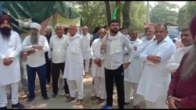 जगाधरी: भाकियू चढूनी ने जंतर मंतर पर धरना दे रहे पहलवानों के समर्थन में लघु सचिवालय के बाहर सीएम का फूंका पुतला व सौंपा ज्ञापन