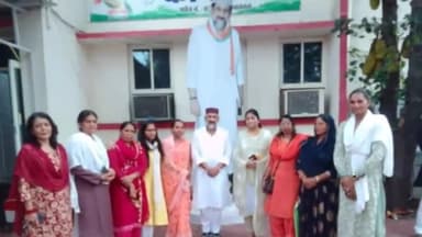 हुज़ूर: कांग्रेस विधायक आरिफ मसूद के 6 नंबर स्थित आवास पर महिला कांग्रेस कार्यकर्ताओं ने की मुलाकात