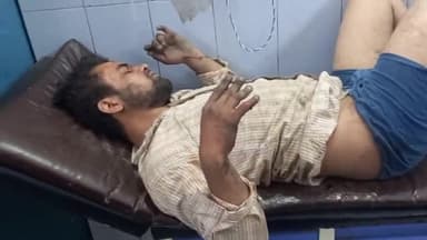 अनूपशहर: कोतवाली क्षेत्र के शिवाली गांव के निकट अज्ञात वाहन ने बाइक सवार को पीछे से मारी टक्कर, हुआ घायल