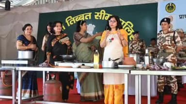 बरवाला: भारत तिब्बत सीमा पुलिस बल भानू में खेती विरासत मिशन द्वारा मिलेटस के प्रति जागरूकता अभियान का किया गया आयोजन